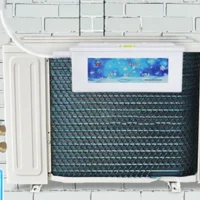 Air conditioner condensate drain kit for saving electricity power