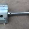Manual metal worm gear damper actuator to adjust blade angle of duct damper