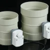 Plastic Motorized Air Damper Valve round type