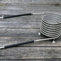 No Electricity Thermosiphon Wood Fire Coil for DIY Hot Tub Projects – Main View