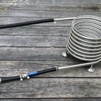 Rustproof Wood Fired Water Heat Exchanger Coil for Barrel Hot Tub metal texture